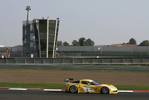 Podium voor GLPK Carsport Corvette in FIA GT race te Adria